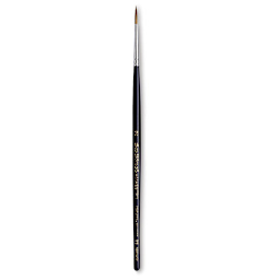 Da Vinci Maestro Kolinsky Brush - Long Tapered Round, Short Handle, Size 2
