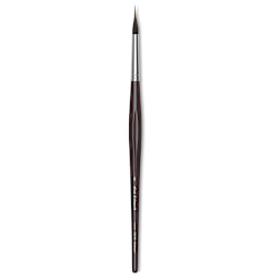 Da Vinci Maestro Kolinsky Brush - Special Inlaid Liner, Short Handle, Size 8
