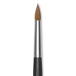 Da Vinci Maestro Kolinsky Brush - Miniaturist, Short Handle, Size 12 close up