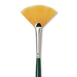 Da Vinci Nova Brush - Fan, Short Handle, Size 1, close-up
