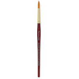 Grumbacher Goldenedge Brush - Round, Short Handle, Size 7