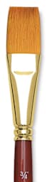 Goldenedge Synthetic Sable Brushes - Closeup of Aquarelle Brush
