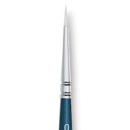 Grumbacher Academy Watercolor Brush - Round, Size 0 close up