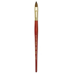 Blick Master Kolinsky Sable Brush - Filbert, Short Handle, Size 12