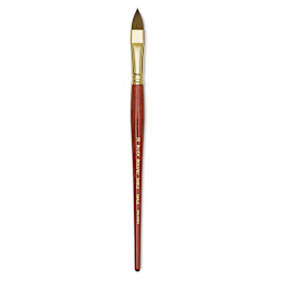 Blick Master Kolinsky Sable Brush - Filbert, Short Handle, Size 14