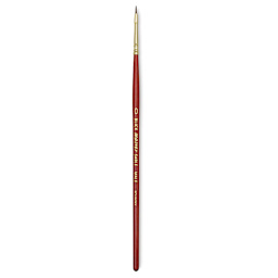 Blick Master Kolinsky Sable Brush - Bright, Short Handle, Size 0