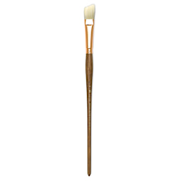 Princeton Best Natural Bristle Brush - Angle Bright, Long Handle, Size 10