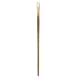 Princeton Best Natural Bristle Brush - Bright, Long Handle, Size 4