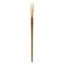Princeton Best Natural Bristle Brush - Filbert, Long Handle, Size 8
