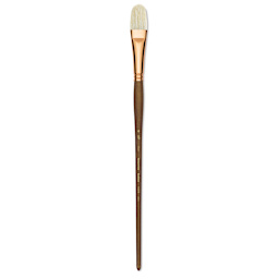 Princeton Best Natural Bristle Brush - Filbert, Long Handle, Size 10