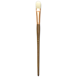 Princeton Best Natural Bristle Brush - Filbert, Long Handle, Size 12