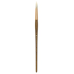 Princeton Best Natural Bristle Brush - Round, Long Handle, Size 8