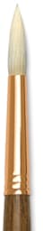 Refine Series 5400 Natural Bristle Brushes - Closeup of Round brush