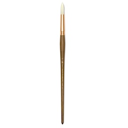 Princeton Best Natural Bristle Brush - Round, Long Handle, Size 10
