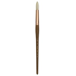 Princeton Best Natural Bristle Brush - Round, Long Handle, Size 16