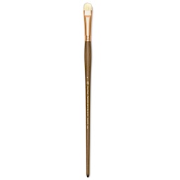 Princeton Best Natural Bristle Brush - Short Filbert, Long Handle, Size 8