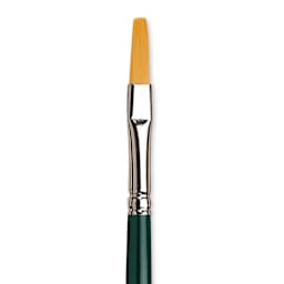 Da Vinci Nova Brush - One Stroke, Short Handle, Size 6, close-up