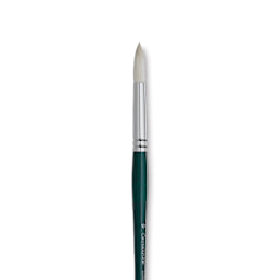 Grumbacher Gainsborough Brush - Round, Long Handle, Size 10