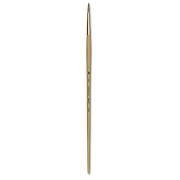 Princeton Synthetic Mongoose Brush - Round, Long Handle, Size 8
