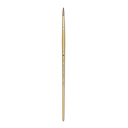 Princeton Synthetic Mongoose Brush - Long Round, Long Handle, Size 8