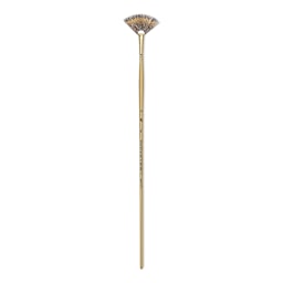Princeton Synthetic Mongoose Brush - Fan, Long Handle, Size 4