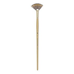 Princeton Synthetic Mongoose Brush - Fan, Long Handle, Size 12