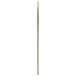 Princeton Synthetic Mongoose Brush - Bright, Long Handle, Size 0