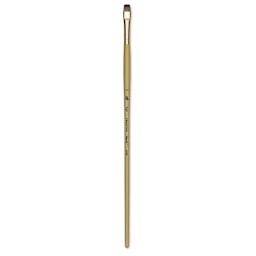 Princeton Synthetic Mongoose Brush - Bright, Long Handle, Size 10