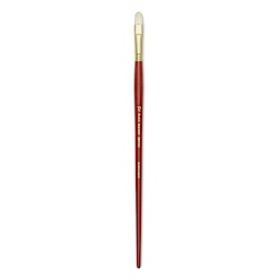 Blick Master Bristle Brush - Short Filbert, Long Handle, Size 12