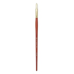Blick Master Bristle Brush - Long Filbert, Long Handle, Size 12