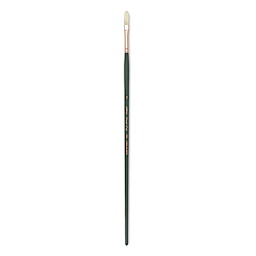 Silver Brush Grand Prix Super Brush - Long Filbert, Long Handle, Size 2