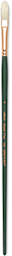 Silver Brush Grand Prix Super Brushes - Single Long Filbert brush shown upright