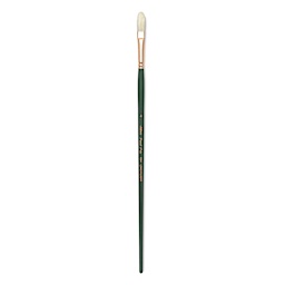 Silver Brush Grand Prix Super Brush - Long Filbert, Long Handle, Size 4