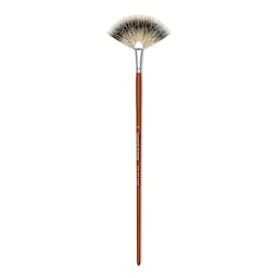 Da Vinci Pure Badger Brush - Fan Blender, Long Handle, Size 4