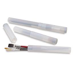 Holbein Adjustable Brush Holder - 3 Brush Holders shown with one uncapped holding brushes not included