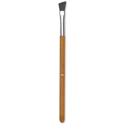 Holbein Pastel Brush - 1/4", Angular Fitch, Synthetic fiber