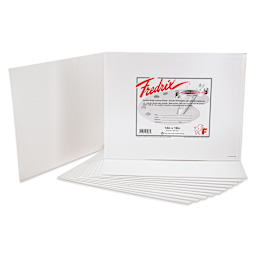 Fredrix Artist Series Standard Canvas Panels - 14" x 18", Pkg of 12