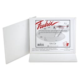 Fredrix Artist Series Standard Canvas Panels - 5" x 7", Pkg of 3