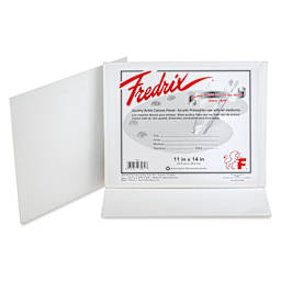 Fredrix Artist Series Standard Canvas Panels - 11" x 14", Pkg of 3