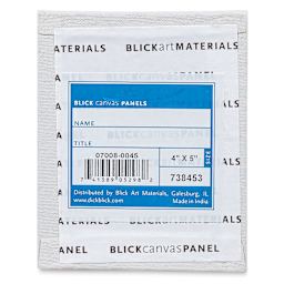 Blick Studio Cotton Canvas Panel - 4" x 5"