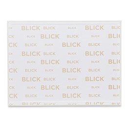 Back of a Blick Heavyweight Cotton Archival Panel - 12" x 16"