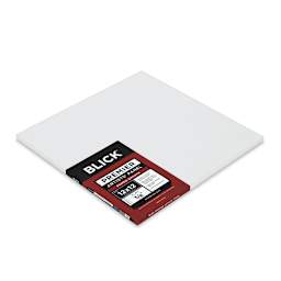 Blick Premier Artists' Panels - Side view of Flat panel showing thickness with label