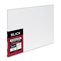 Blick Premier Artists' Panel - Flat, 3/8", 12" x 16" side view