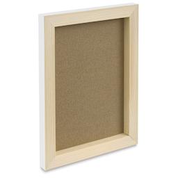 Blick Premier Artists' Panels - Back of 7/8" panel showing cradle depth