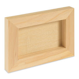 Blick Studio Artists' Wood Panel - Flat Cradle, 5" x 7", 7/8" cradle, back