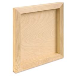 Blick Studio Artists' Wood Panel - Flat Cradle, 12" x 12", 7/8" Cradle, back