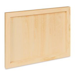 Blick Studio Artists' Wood Panel - Flat Cradle, 12" x 16", 7/8" Cradle, back