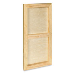 Blick Studio Artists' Wood Panel - Flat Cradle, 12" x 24", 7/8" Cradle, back