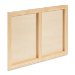 Blick Studio Artists' Wood Panel - Flat Cradle, 14" x 18", 7/8" Cradle, back