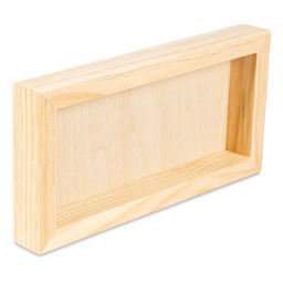Blick Studio Artists' Wood Panel - Gallery Cradle, 6" x 12", 1-1/2" Cradle, back
